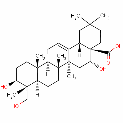 52936-64-8  (3β,4α,16α)-3,16,23-trihydroxyolean-12-en-28-oic acid