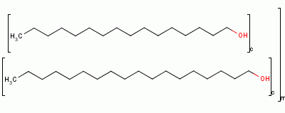 Ceteareth alcohol. Cetearyl alcohol формула. Cetearyl alcohol формула c18h38o • c16h34o.