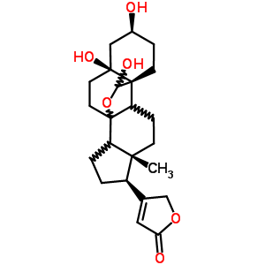 26543-54-4  (3beta,5beta,8xi,9xi,10alpha,14xi)-3,5,19-trihydroxy-8,19-epoxycard-20(22)-enolide