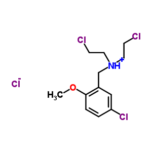 27057-91-6  2-chloro-N-(2-chloroethyl)-N-(5-chloro-2-methoxybenzyl)ethanaminium chloride