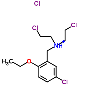 27057-92-7  2-chloro-N-(5-chloro-2-ethoxybenzyl)-N-(2-chloroethyl)ethanaminium chloride