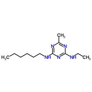 27430-98-4  N-ethyl-N'-hexyl-6-methyl-1,3,5-triazine-2,4-diamine