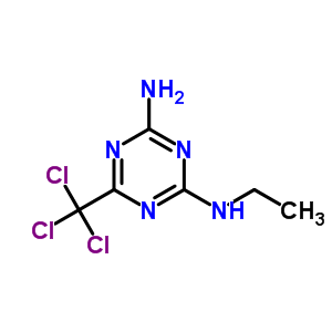 27470-98-0  N-ethyl-6-(trichloromethyl)-1,3,5-triazine-2,4-diamine