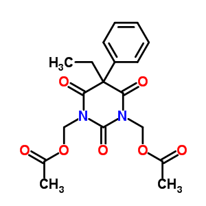 27506-78-1  (5-ethyl-2,4,6-trioxo-5-phenyldihydropyrimidine-1,3(2H,4H)-diyl)dimethanediyl diacetate