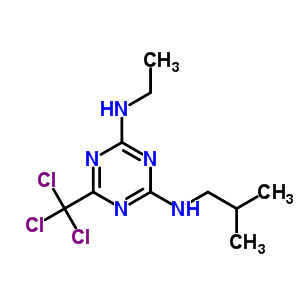 27529-92-6  N-ethyl-N'-(2-methylpropyl)-6-(trichloromethyl)-1,3,5-triazine-2,4-diamine