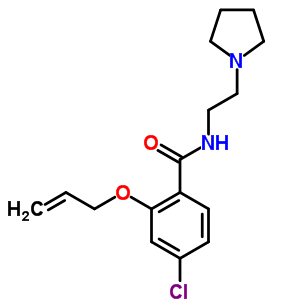 28046-05-1  4-chloro-2-(prop-2-en-1-yloxy)-N-[2-(pyrrolidin-1-yl)ethyl]benzamide