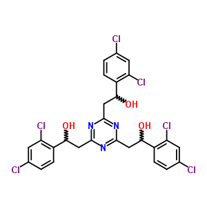 30363-05-4  2,2',2''-(1,3,5-triazine-2,4,6-triyl)tris[1-(2,4-dichlorophenyl)ethanol]