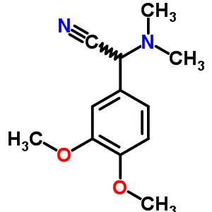 37672-97-2  (3,4-dimethoxyphenyl)(dimethylamino)acetonitrile