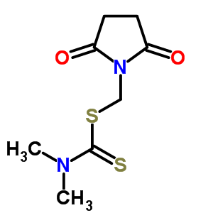 38221-37-3  (2,5-dioxopyrrolidin-1-yl)methyl dimethylcarbamodithioate