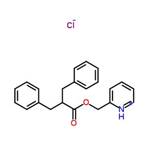 42023-74-5  2-{[(2-benzyl-3-phenylpropanoyl)oxy]methyl}pyridinium chloride