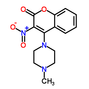 51685-33-7  4-(4-methylpiperazin-1-yl)-3-nitro-2H-chromen-2-one