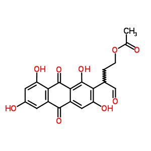 52021-61-1  4-oxo-3-(1,3,6,8-tetrahydroxy-9,10-dioxo-9,10-dihydroanthracen-2-yl)butyl acetate 52021-61-1  4-oxo-3-(1,3,6,8-tetrahydroxy-9,10-dioxo-9,10-dihydroanthracen-2-yl)butyl acetate