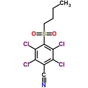 56957-82-5  4-(butylsulfonyl)-2,3,5,6-tetrachlorobenzonitrile