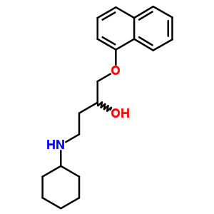 57281-35-3  4-(cyclohexylamino)-1-(naphthalen-1-yloxy)butan-2-ol