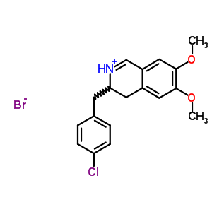 57543-22-3  3-(4-chlorobenzyl)-6,7-dimethoxy-3,4-dihydroisoquinolinium bromide