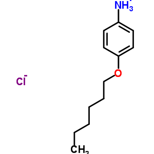 57666-61-2  4-(hexyloxy)anilinium chloride