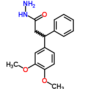 58973-45-8  3-(3,4-dimethoxyphenyl)-3-phenylpropanehydrazide