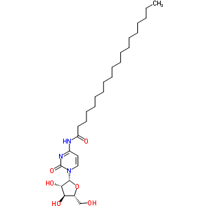 59252-39-0  1-(beta-D-arabinofuranosyl)-4-(nonadecanoylamino)pyrimidin-2(1H)-one