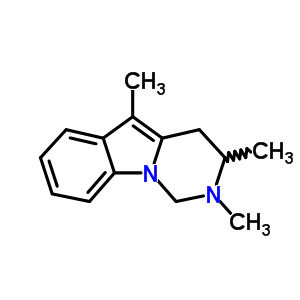 61467-30-9  2,3,5-trimethyl-1,2,3,4-tetrahydropyrimido[1,6-a]indole