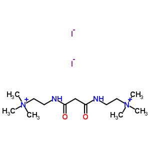 62055-14-5  2,2'-[(1,3-dioxopropán-1,3-diil)diimino]bisz(N,N,N-trimetil-etánaminium)-dijodid