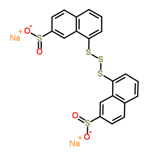 63766-35-8  disodium 8,8'-trisulfane-1,3-diyldinaphthalene-2-sulfinate