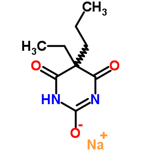 64038-27-3  sodium 5-ethyl-4,6-dioxo-5-propyl-1,4,5,6-tetrahydropyrimidin-2-olate