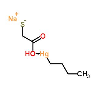 64048-05-1  sodium carboxymethanethiolate butylmercury (1:1)