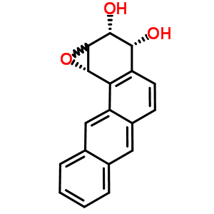 64598-81-8  (2R,3R,11cS)-1a,2,3,11c-tetrahydrotetrapheno[1,2-b]oxirene-2,3-diol