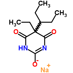 66968-36-3  sodium 5-ethyl-4,6-dioxo-5-(pentan-3-yl)-1,4,5,6-tetrahydropyrimidin-2-olate