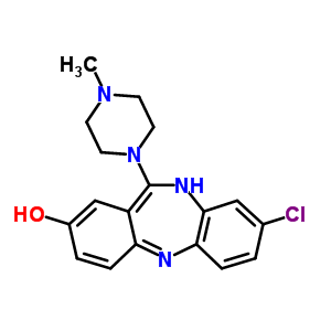 67104-25-0  8-chloro-11-(4-methylpiperazin-1-yl)-10H-dibenzo[b,e][1,4]diazepin-2-ol