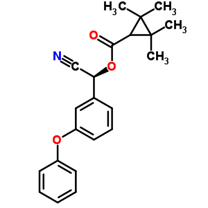 67890-41-9  (S)-cyano(3-phenoxyphenyl)methyl 2,2,3,3-tetramethylcyclopropanecarboxylate