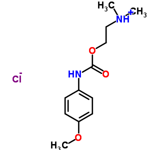 68097-48-3  2-{[(4-methoxyphenyl)carbamoyl]oxy}-N,N-dimethylethanaminium chloride