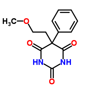 7465-23-8  5-(2-methoxyethyl)-5-phenylpyrimidine-2,4,6(1H,3H,5H)-trione