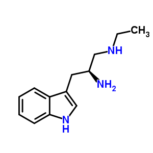 101832-74-0;53758-92-2  (2S)-N~1~-ethyl-3-(1H-indol-3-yl)propane-1,2-diamine