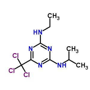 27470-69-5  N-ethyl-N'-(propan-2-yl)-6-(trichloromethyl)-1,3,5-triazine-2,4-diamine