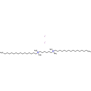 30237-08-2  N,N'-dihexadecyl-N,N,N',N'-tetramethylhexane-1,6-diaminium diiodide