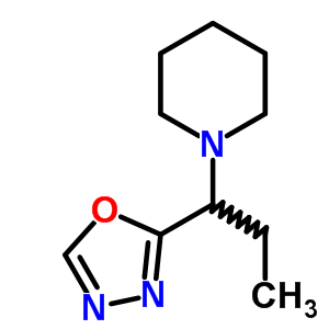 32418-59-0  1-[1-(1,3,4-oxadiazol-2-yl)propyl]piperidine