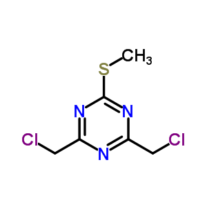 33032-17-6  2,4-bis(chloromethyl)-6-(methylsulfanyl)-1,3,5-triazine