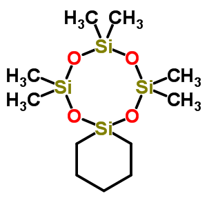 35331-58-9  8,8,10,10,12,12-hexamethyl-7,9,11,13-tetraoxa-6,8,10,12-tetrasilaspiro[5.7]tridecane