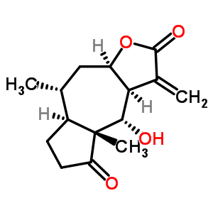 35412-73-8  (3aS,4S,4aR,7aS,8R,9aR)-4-hydroxy-4a,8-dimethyl-3-methylidenedecahydroazuleno[6,5-b]furan-2,5-dione