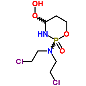39800-16-3;78598-44-4  2-[bis(2-chloroethyl)amino]-2-oxido-1,3,2-oxazaphosphinan-4-yl hydroperoxide