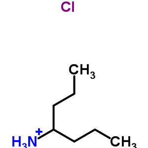 40755-14-4  heptan-4-aminium chloride