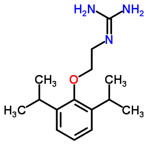 46967-57-1  2-{2-[2,6-di(propan-2-yl)phenoxy]ethyl}guanidine