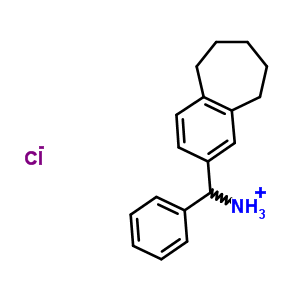 51490-43-8  phenyl(6,7,8,9-tetrahydro-5H-benzo[7]annulen-2-yl)methanaminium chloride