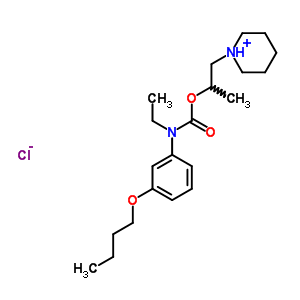 52205-66-0  1-(2-{[(3-butoxyphenyl)(ethyl)carbamoyl]oxy}propyl)piperidinium chloride