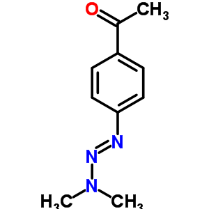 52416-18-9  1-{4-[(1E)-3,3-dimethyltriaz-1-en-1-yl]phenyl}ethanone