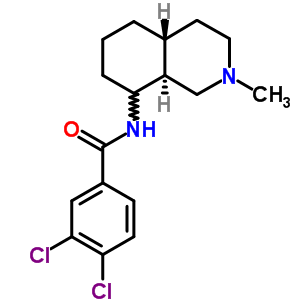 53525-94-3  3,4-dichloro-N-[(4aR,8aS)-2-methyldecahydroisoquinolin-8-yl]benzamide
