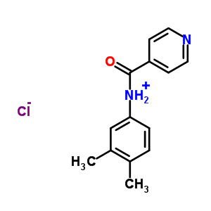54231-54-8  3,4-dimethyl-N-(pyridin-4-ylcarbonyl)anilinium chloride