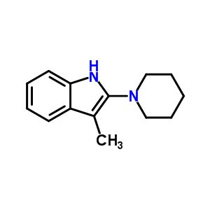 54703-47-8  3-methyl-2-(piperidin-1-yl)-1H-indole