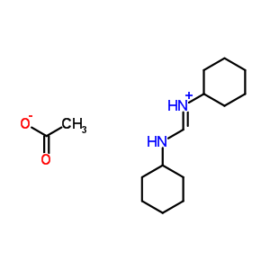 55152-80-2  N-[(E)-(cyclohexylamino)methylidene]cyclohexanaminium acetate